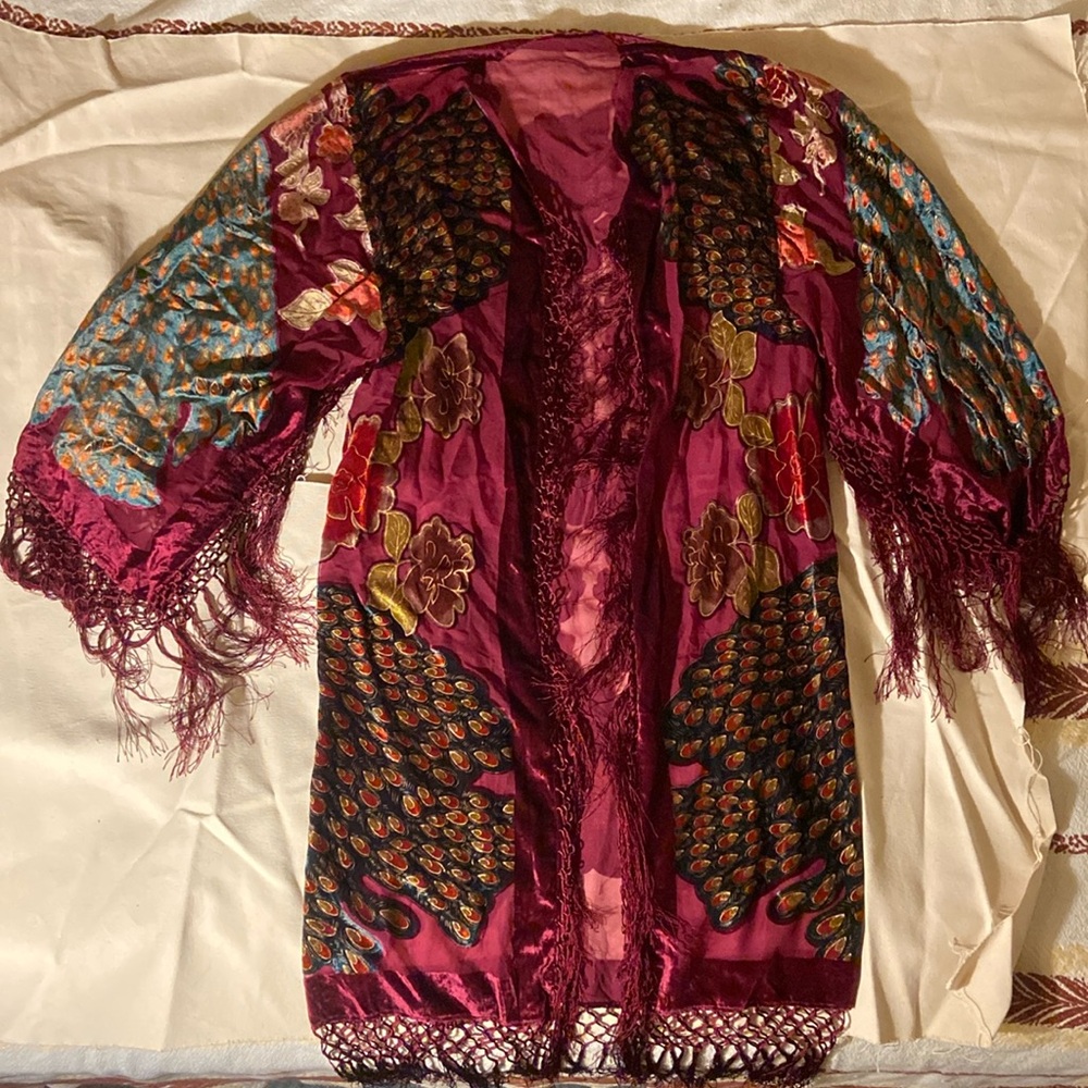 Silk Rose Robe